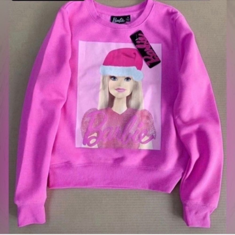 NWT Barbie Santa sweater size M XL